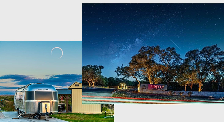 Firefly Resort in Fredericksburg TX