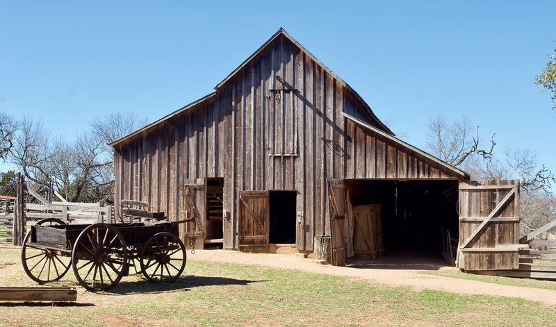 barn at Lyndon B Johnson State Park