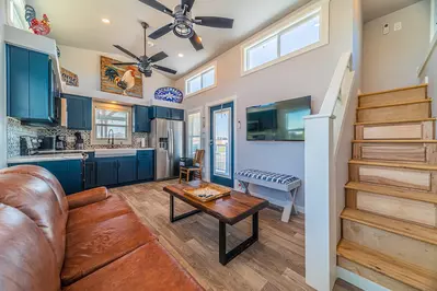 interrior of tiny home