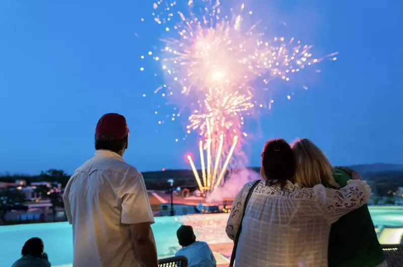 Fireworks at FireFly Resort