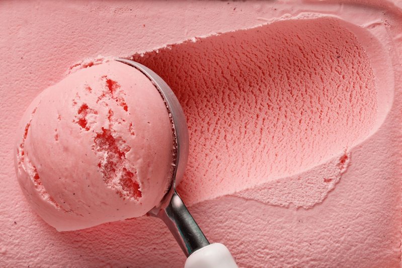 strawberry ice cream