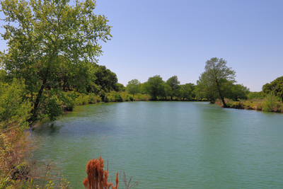 river at Blanco State Park