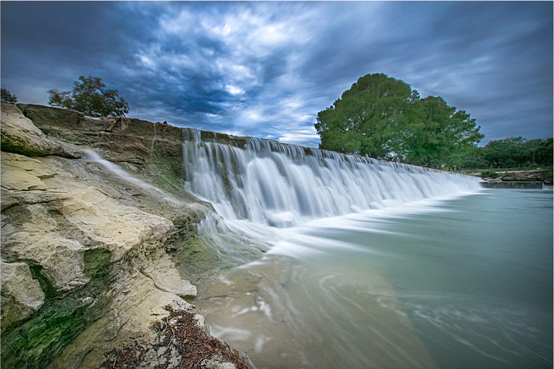 falls at Blanco State Park