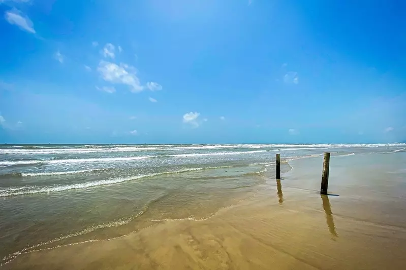 beach at Mustang Island State Park