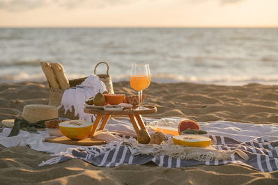 beach picnic